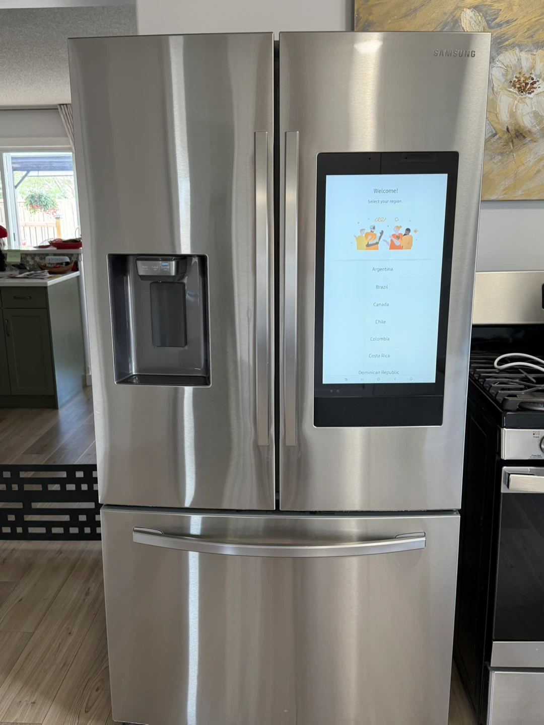Samsung French Door Refrigerator with Smart Hub