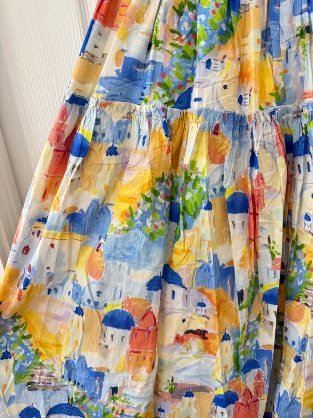 Greece Patterned Midi Skirt - photo 2