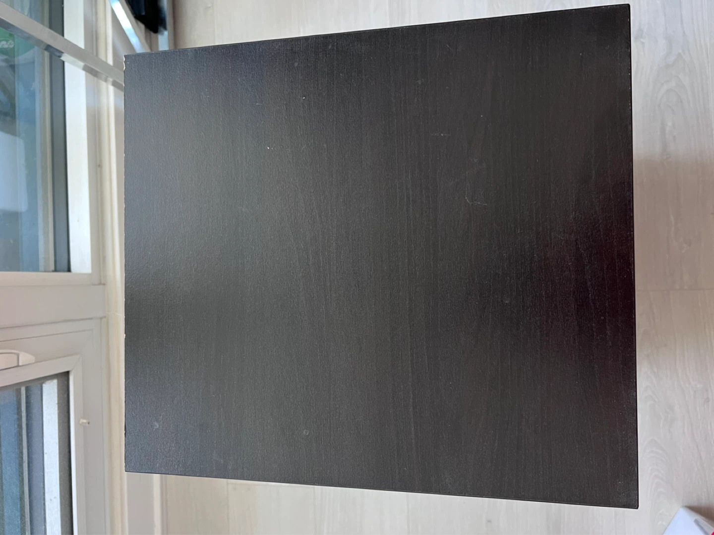 Black 2-Drawer Nightstand MALM IKEA - photo 3