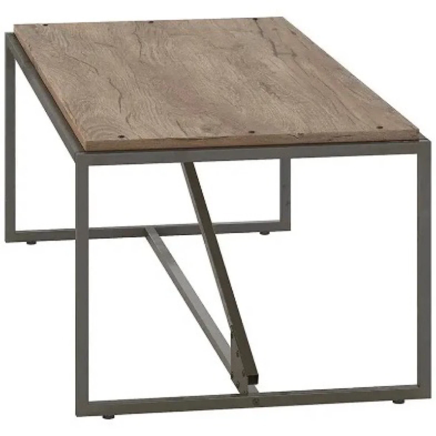 New Bush Refinery Coffee Table in Rustic Gray