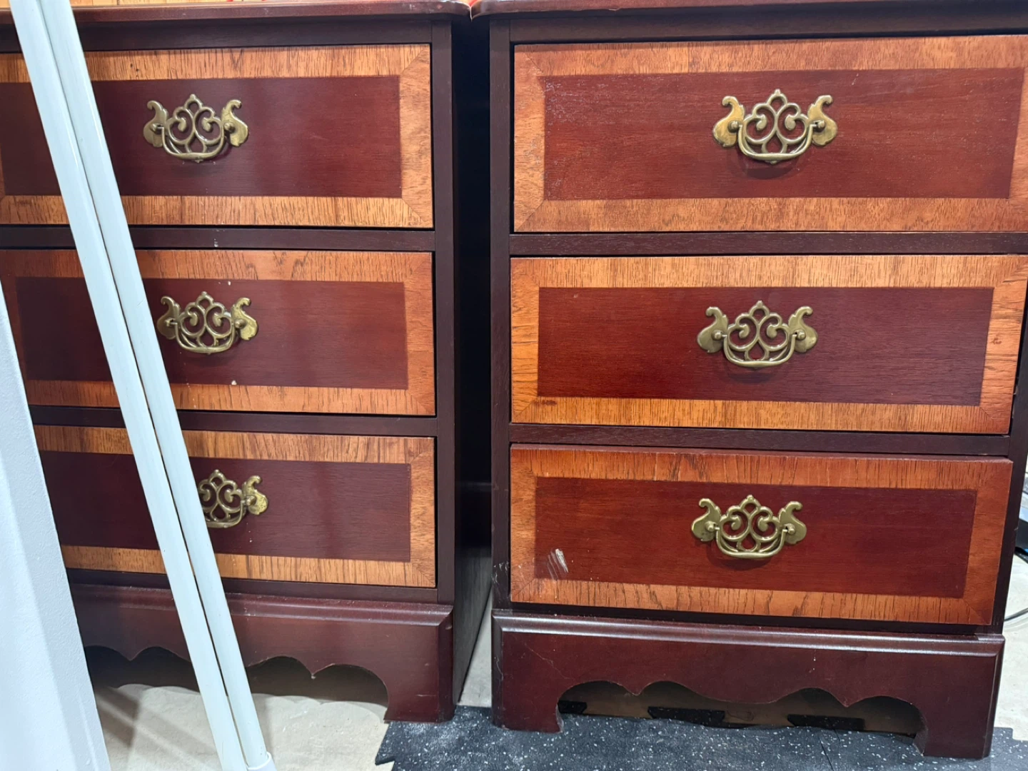 Wooden Dresser with Mirror - photo 2