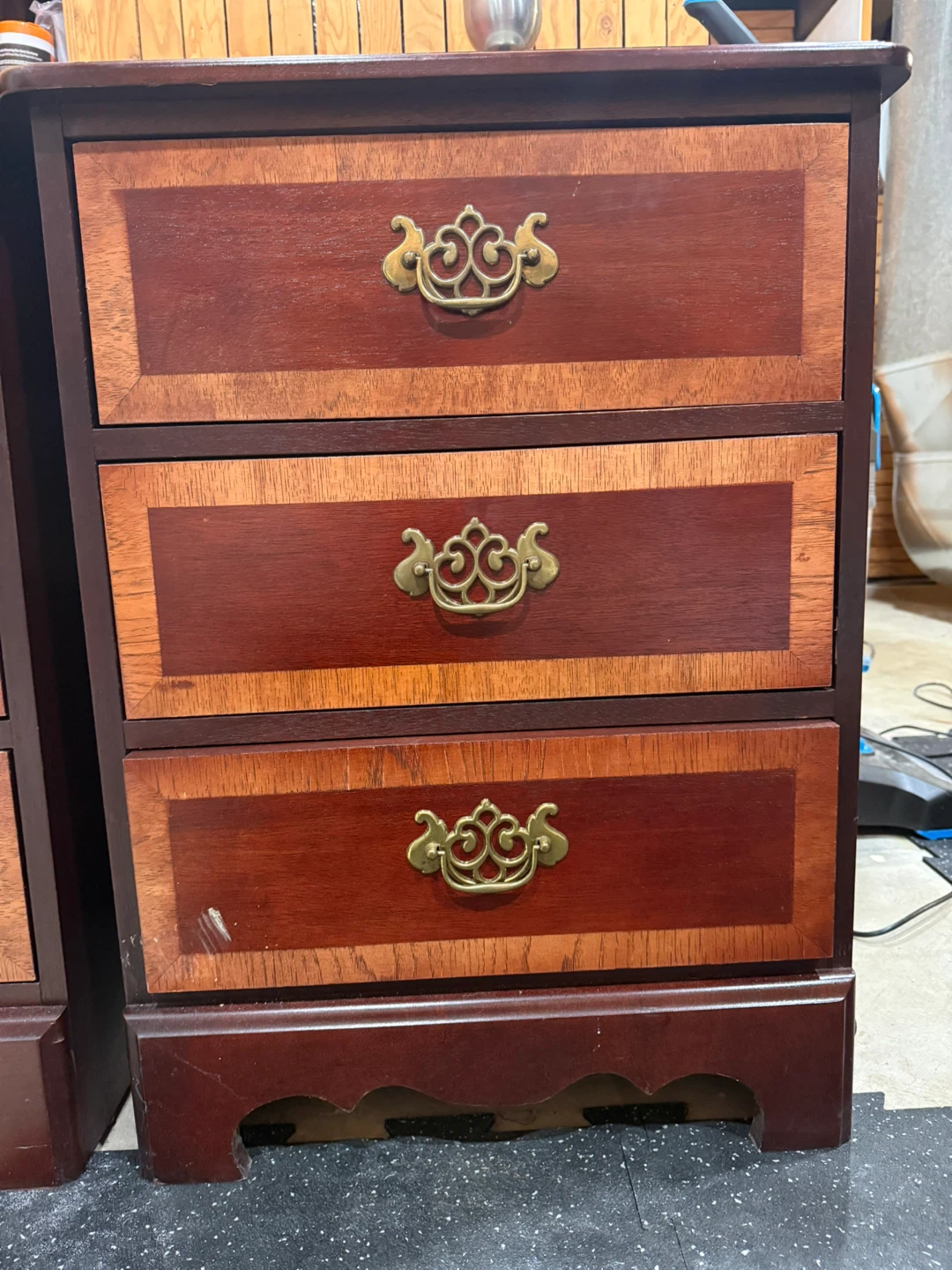 Wooden Dresser with Mirror - photo 4