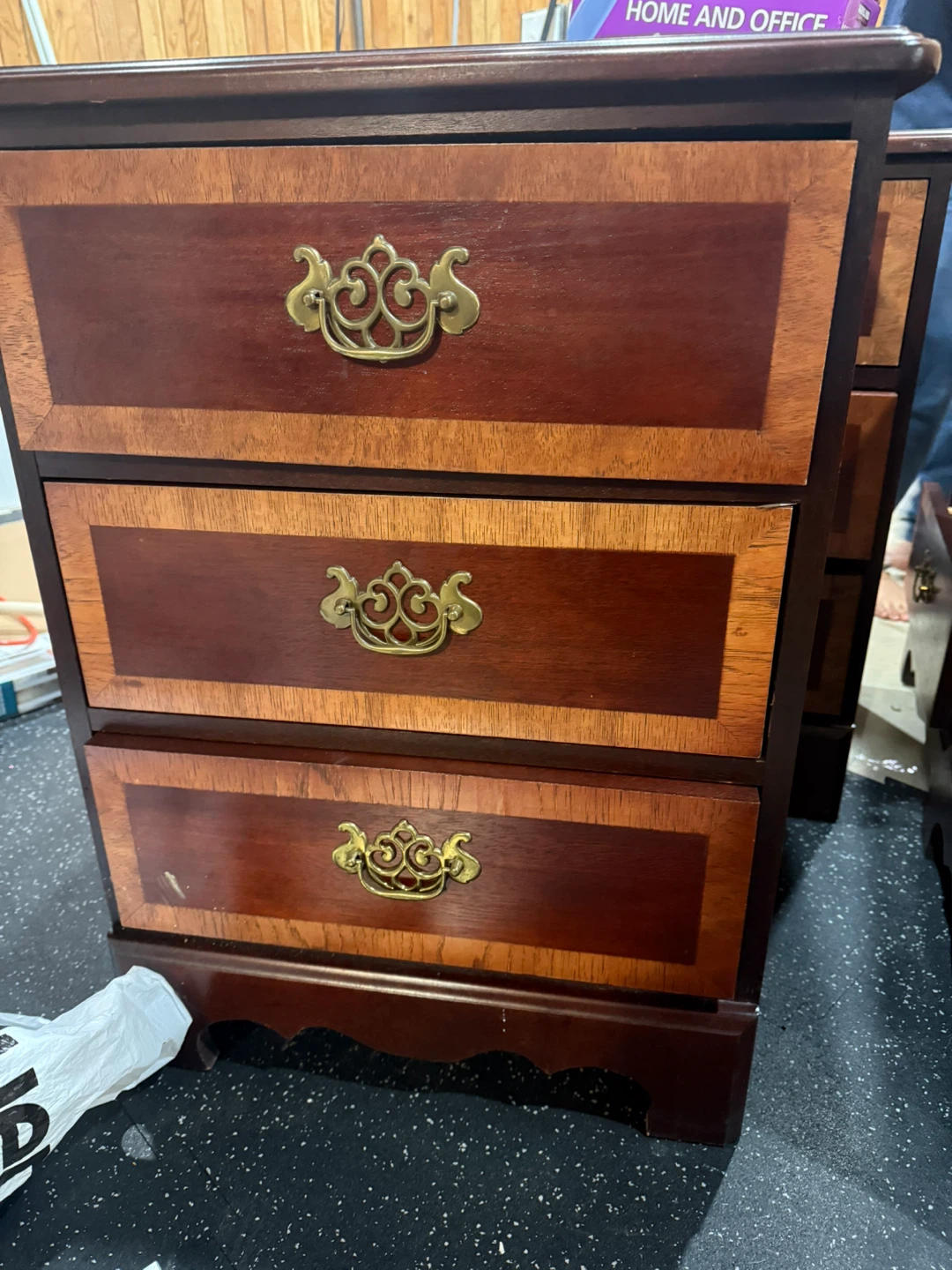 Wooden Dresser with Mirror - photo 3