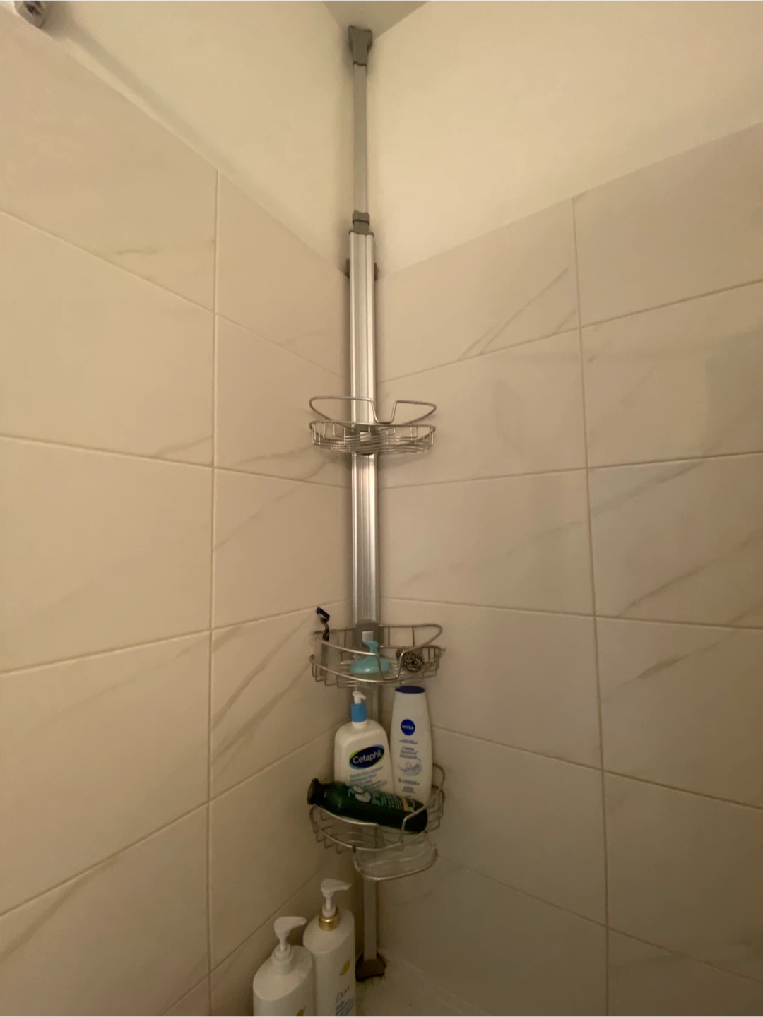 Tension Corner Shower Caddy
