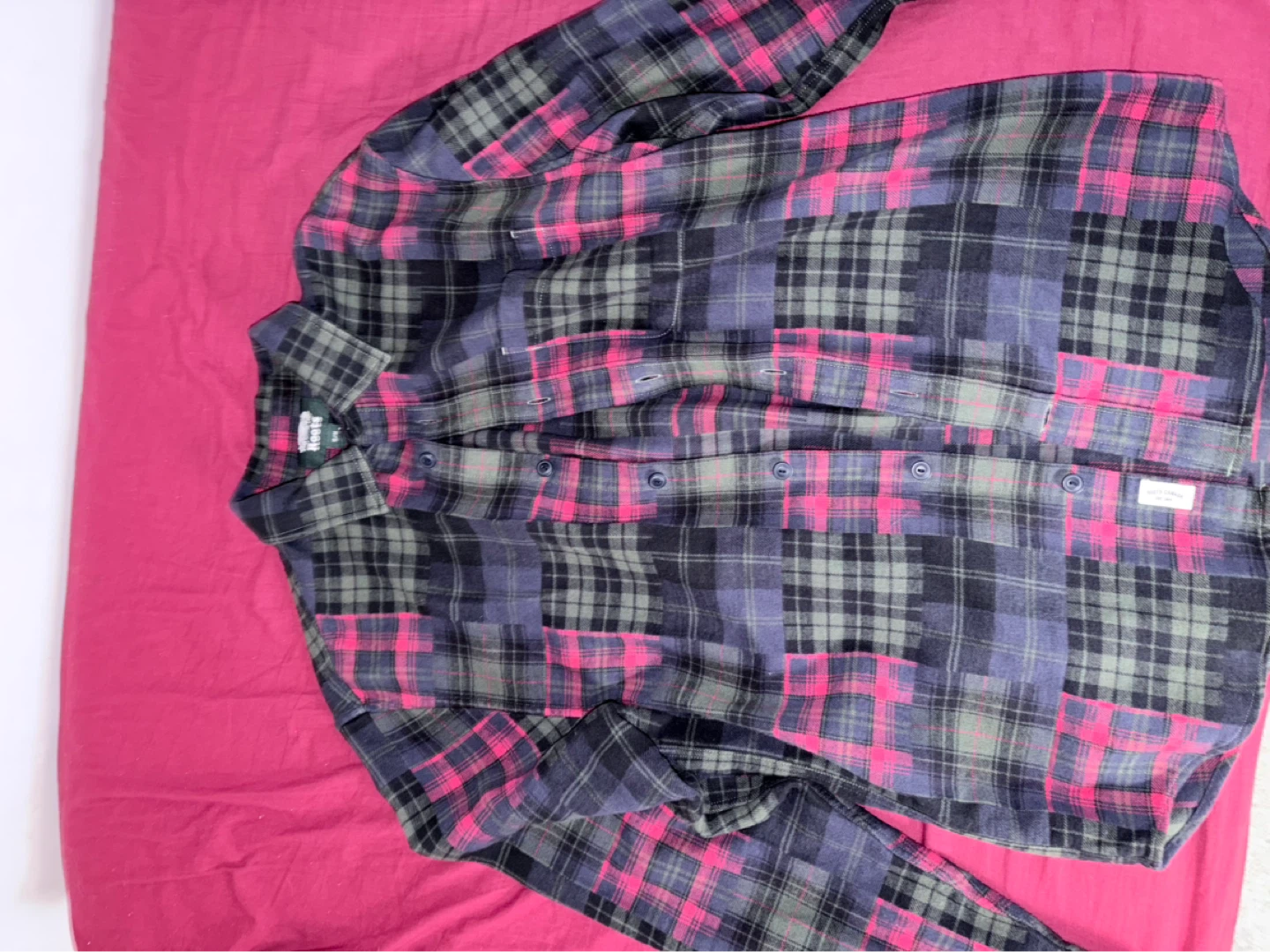 Mens Roots flannel