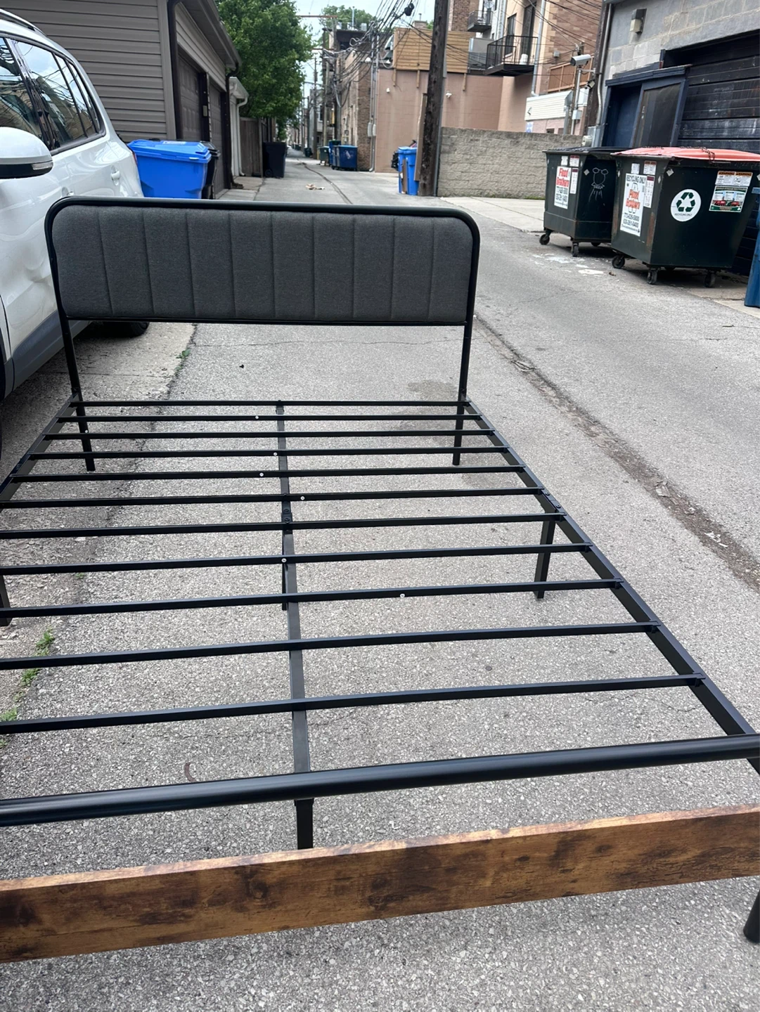 Queen bed frame