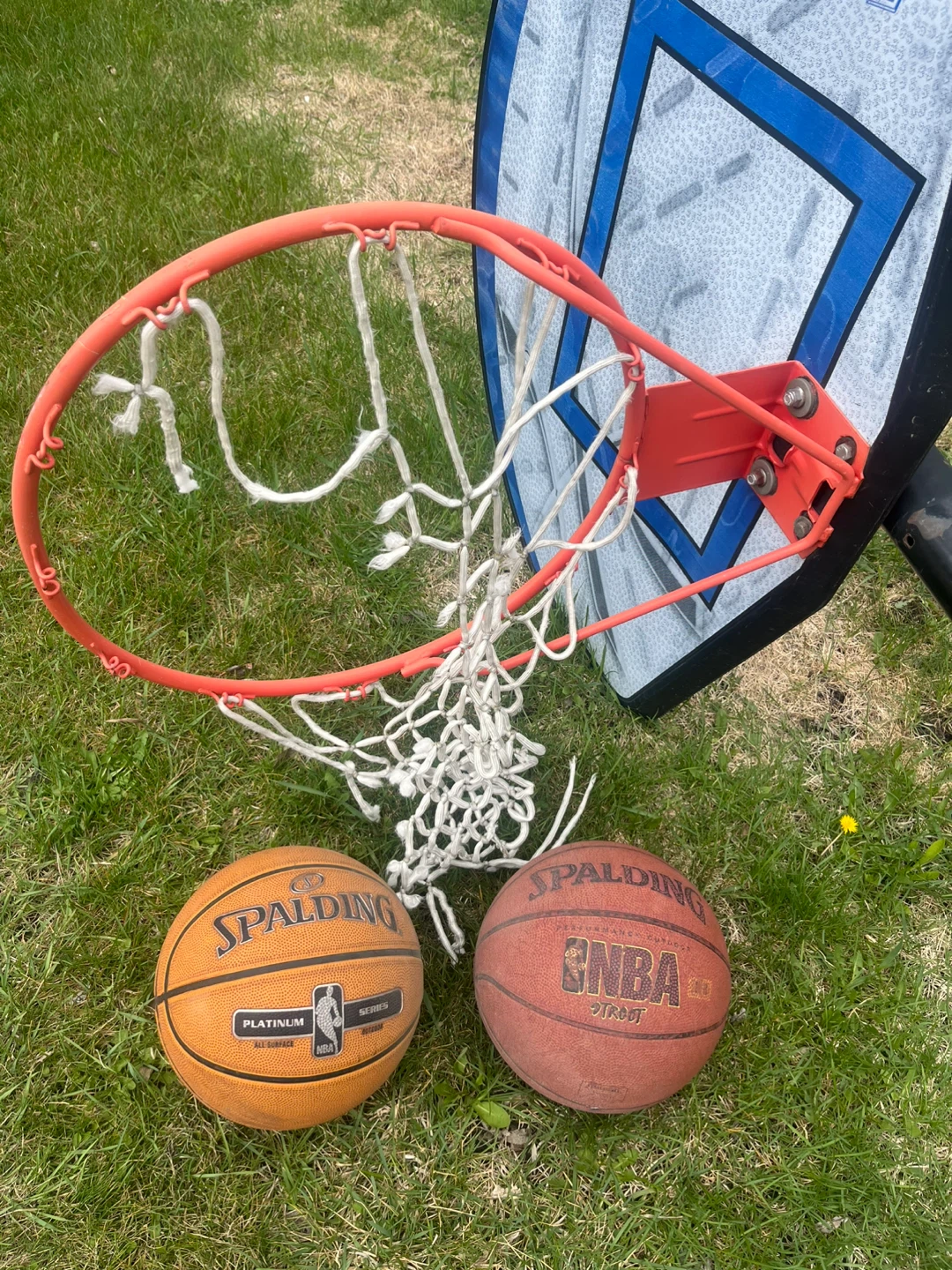 Spalding Basketball Hoop with Two Basketballs - photo 5