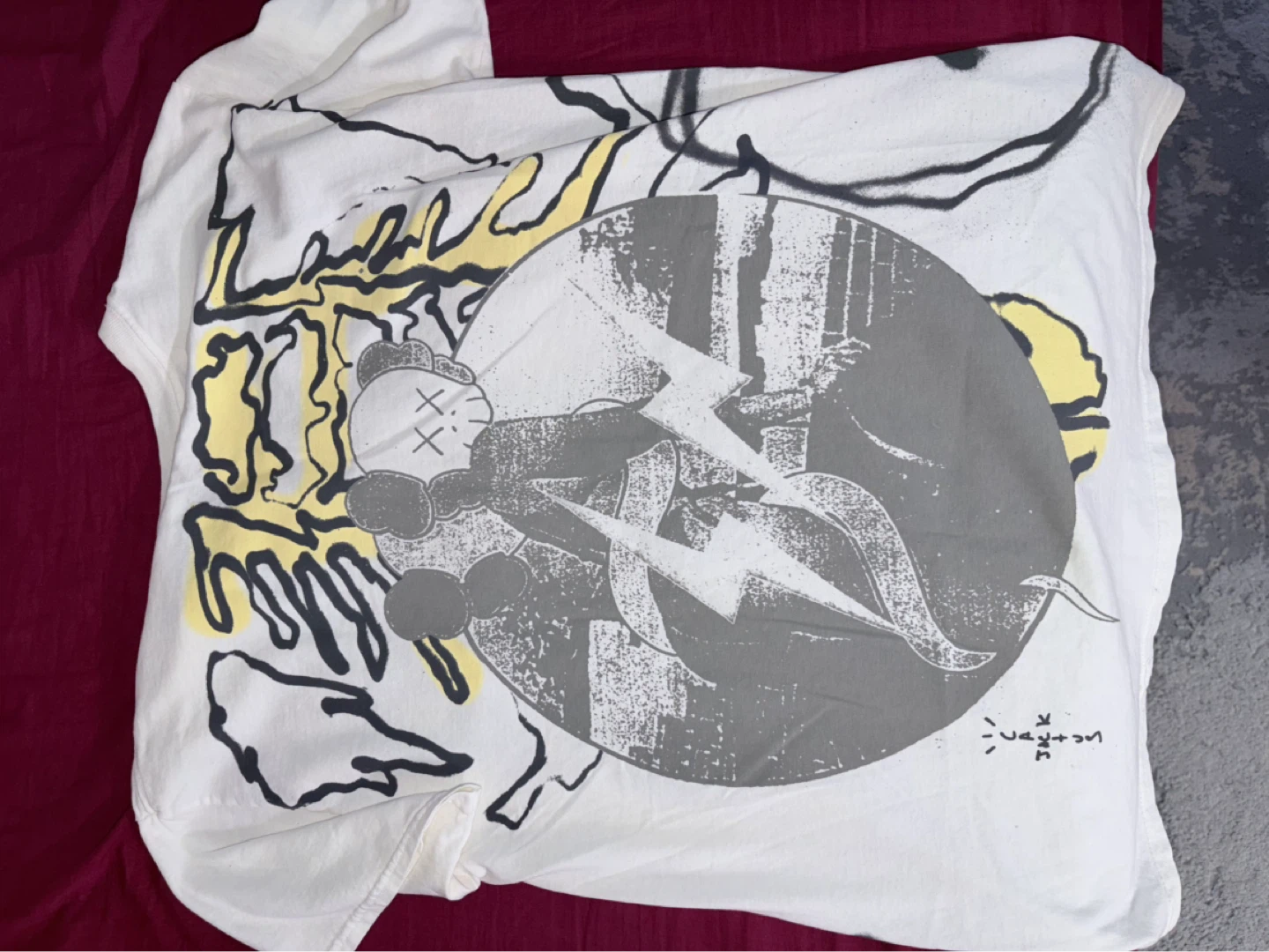 Travis Scott x KAWS "Astroworld" T-Shirt - photo 3