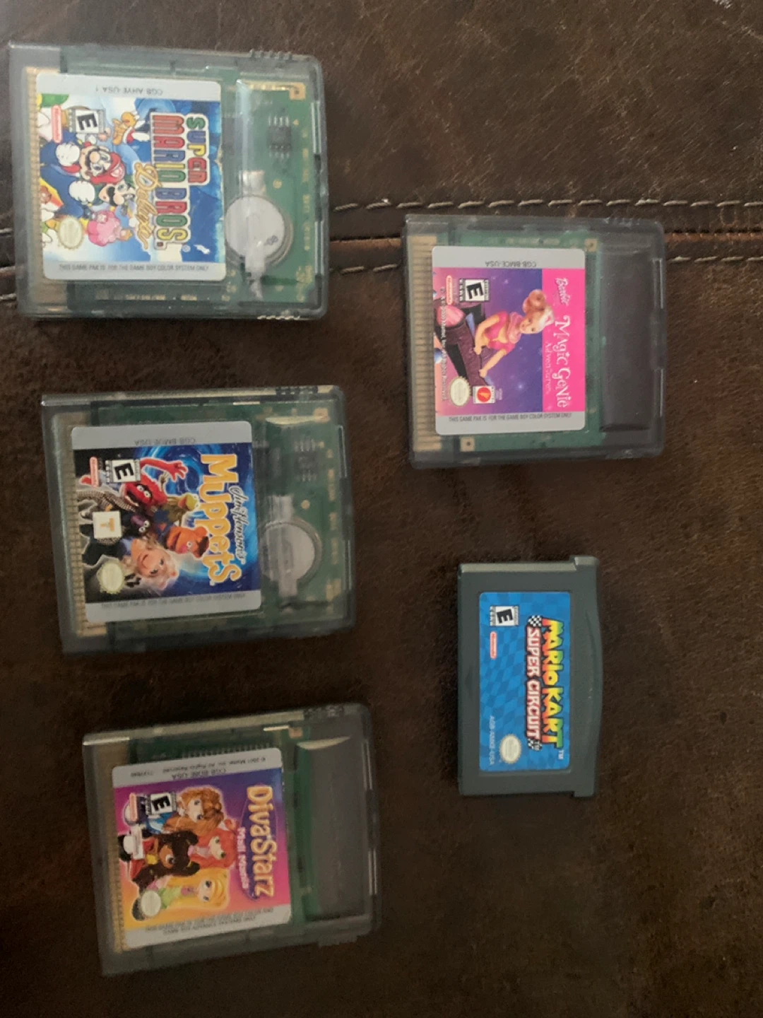 Nintendo Game Boy Game Cartridges