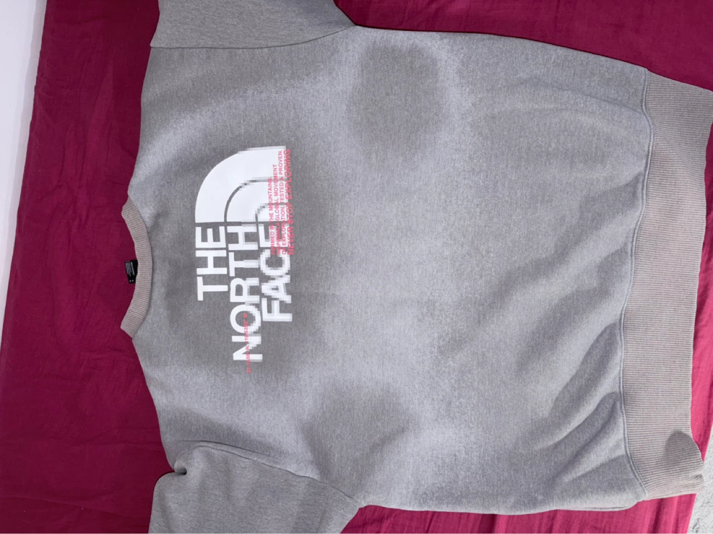 The North Face Grey Crewneck Sweatshirt - photo 3