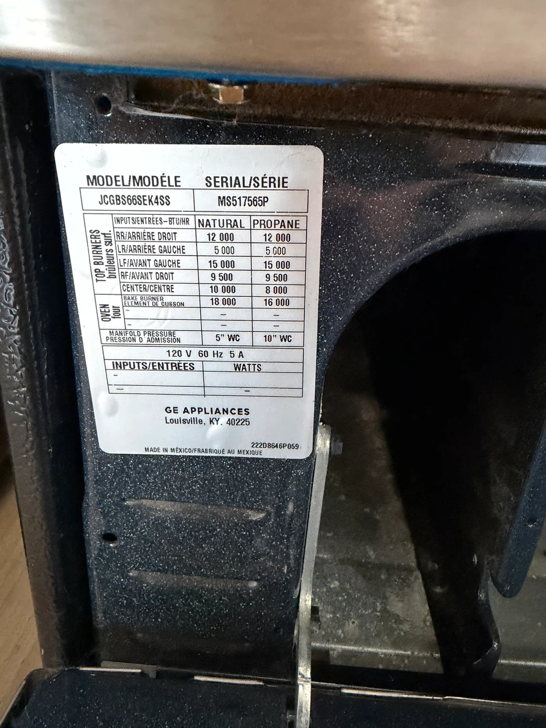 GE Appliances Gas Range with Griddle - photo 5