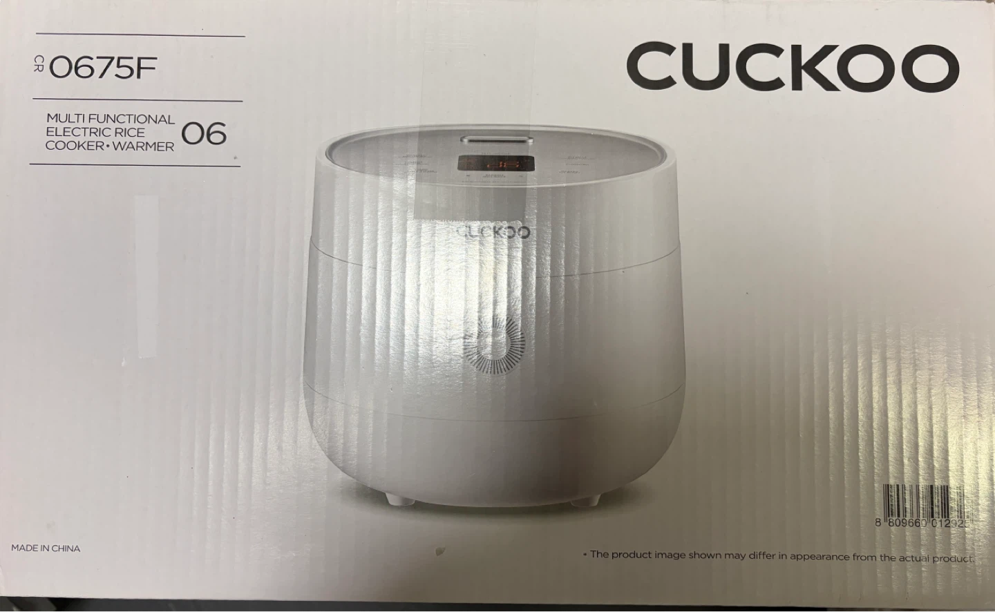 Cuckoo 0675F Multi-Functional Electric Rice Cooker and Warmer