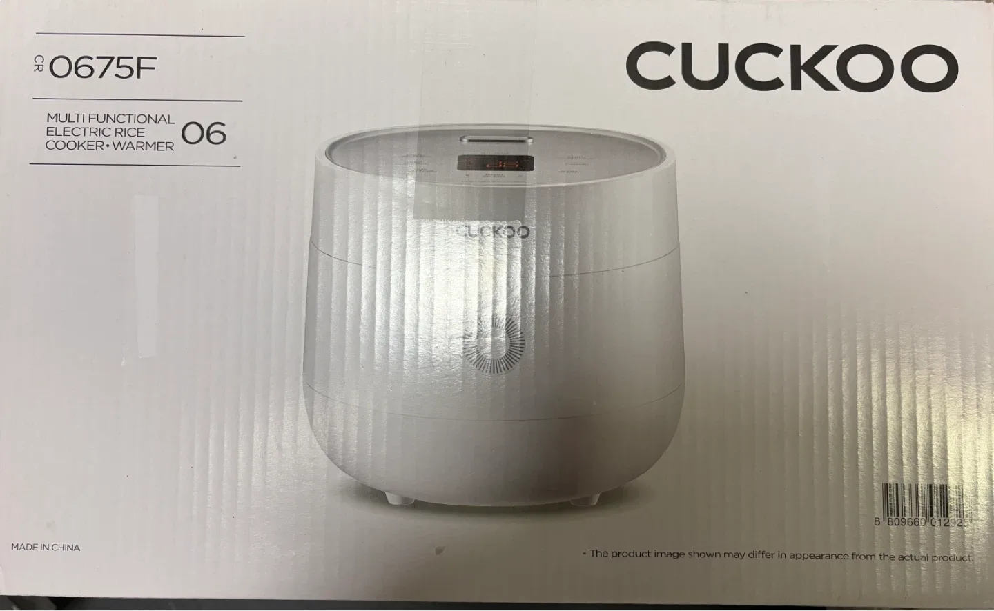 Cuckoo 0675F Multi-Functional Electric Rice Cooker and Warmer