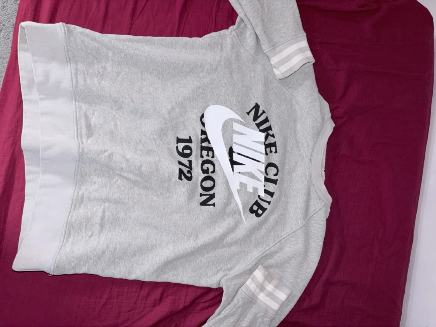Nike Club Crewneck Sweatshirt Grey - photo 2