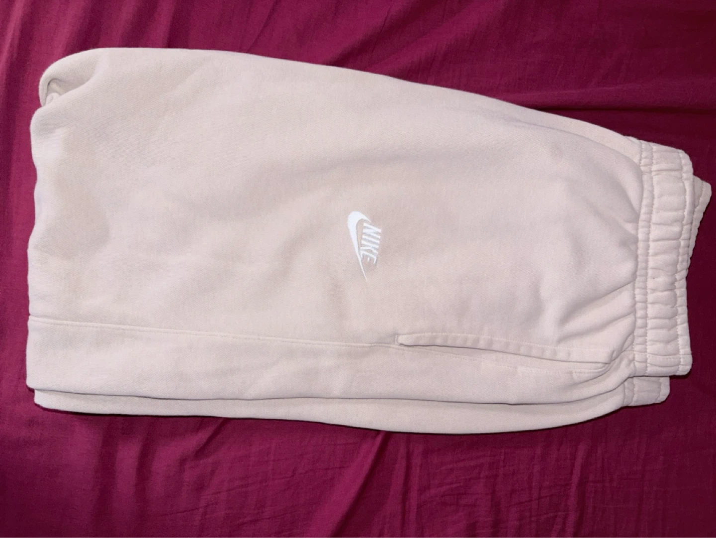 Nike Joggers Sweatpants Beige Size M