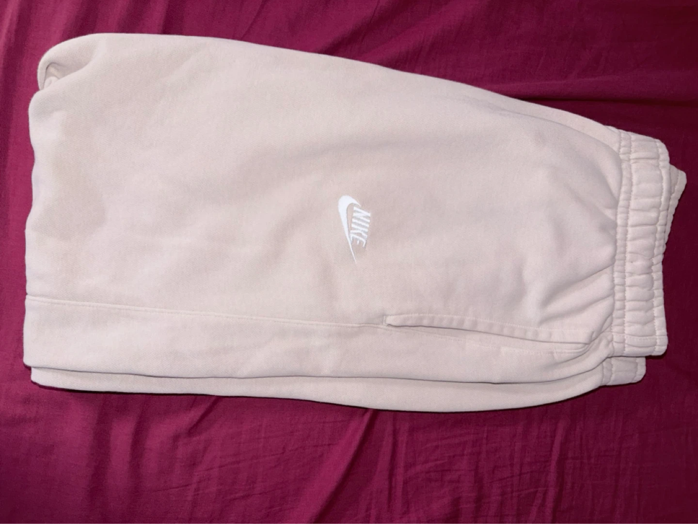 Nike Joggers Sweatpants Beige Size M - photo 2