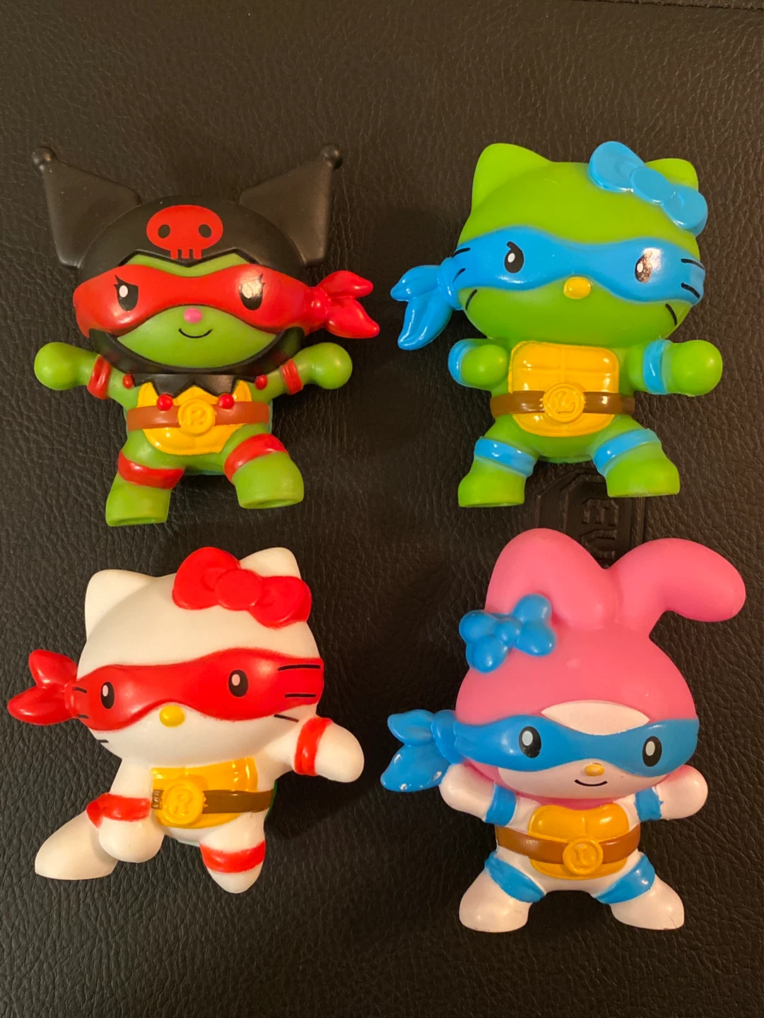Sanrio x TMNT Hello Kitty & Friends Figurines (Set of 4)