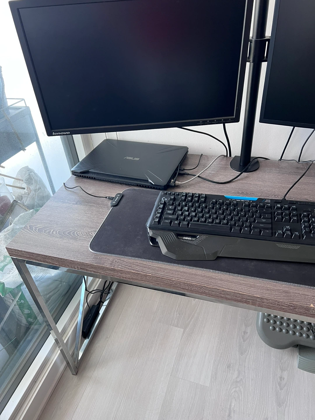 Rustic Wood Grain Desk - photo 2