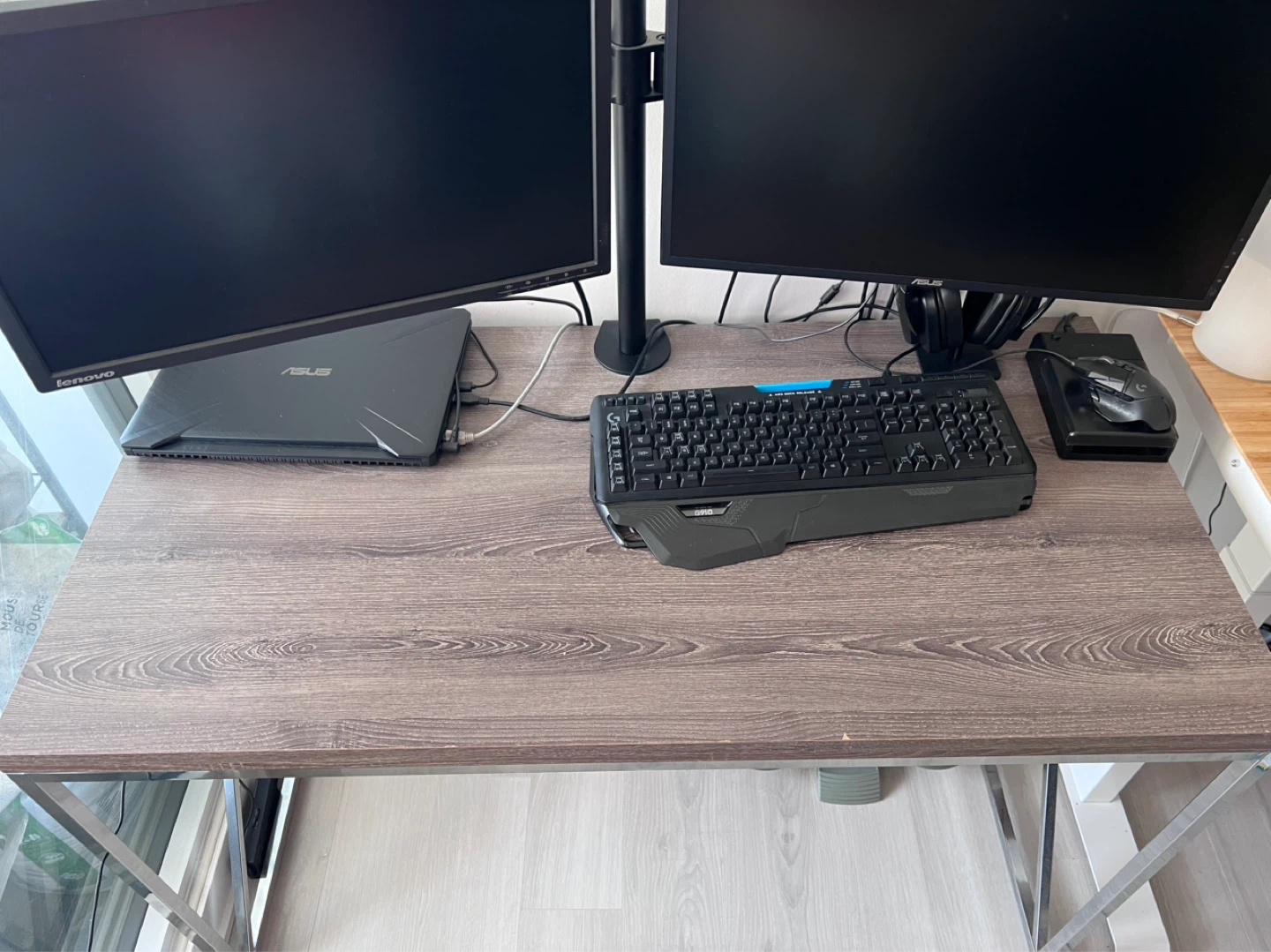 Rustic Wood Grain Desk - photo 3