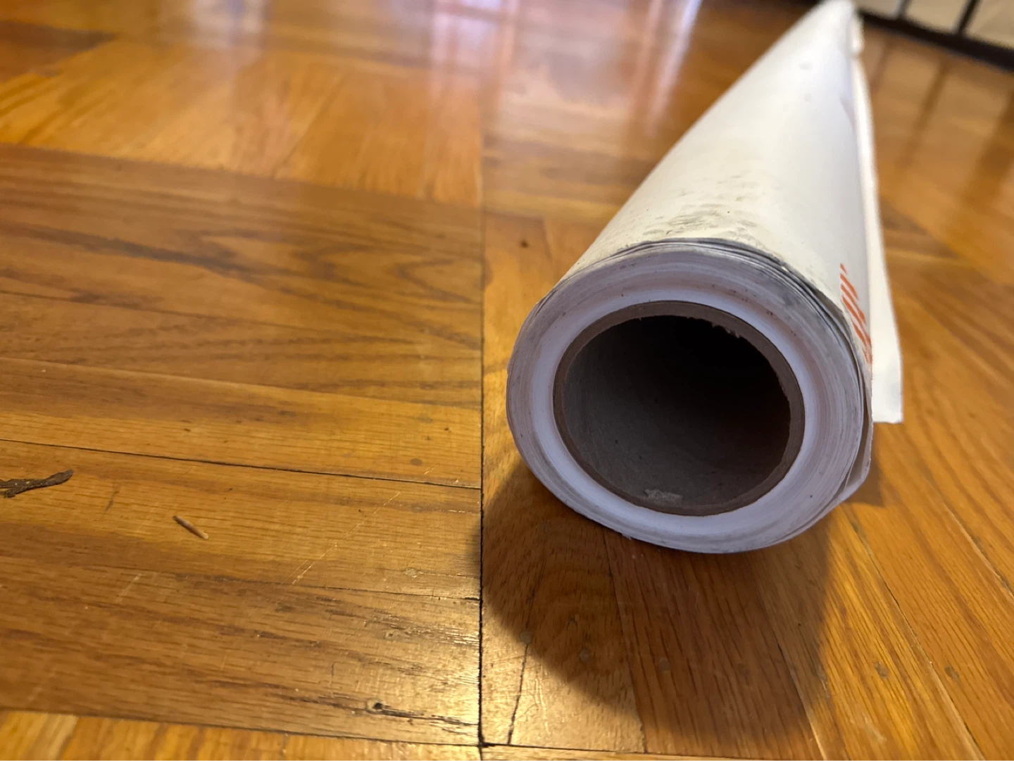 Large roll of white paper - photo 2