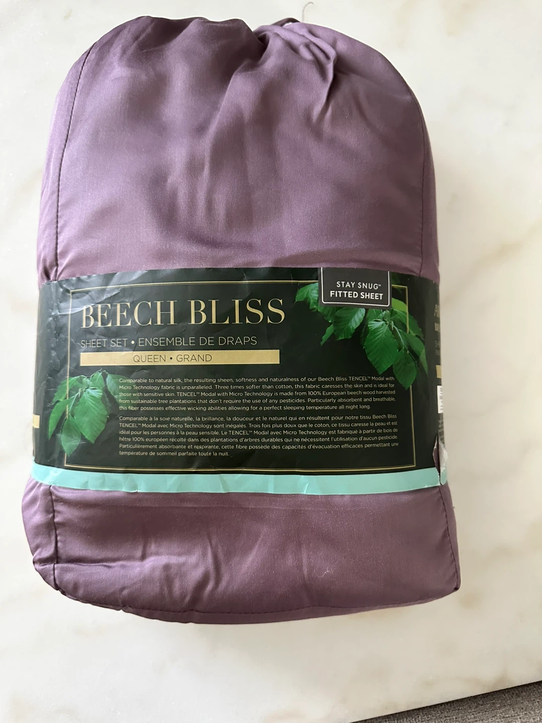 Beech Bliss Queen Sheet Set