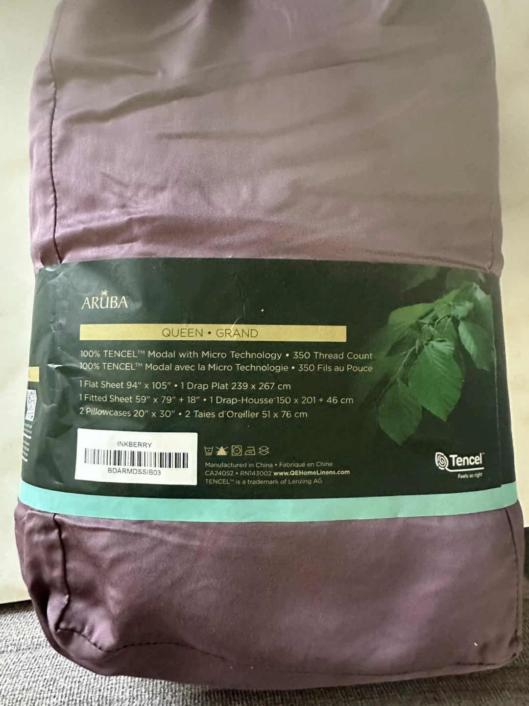 Beech Bliss Queen Sheet Set - photo 2