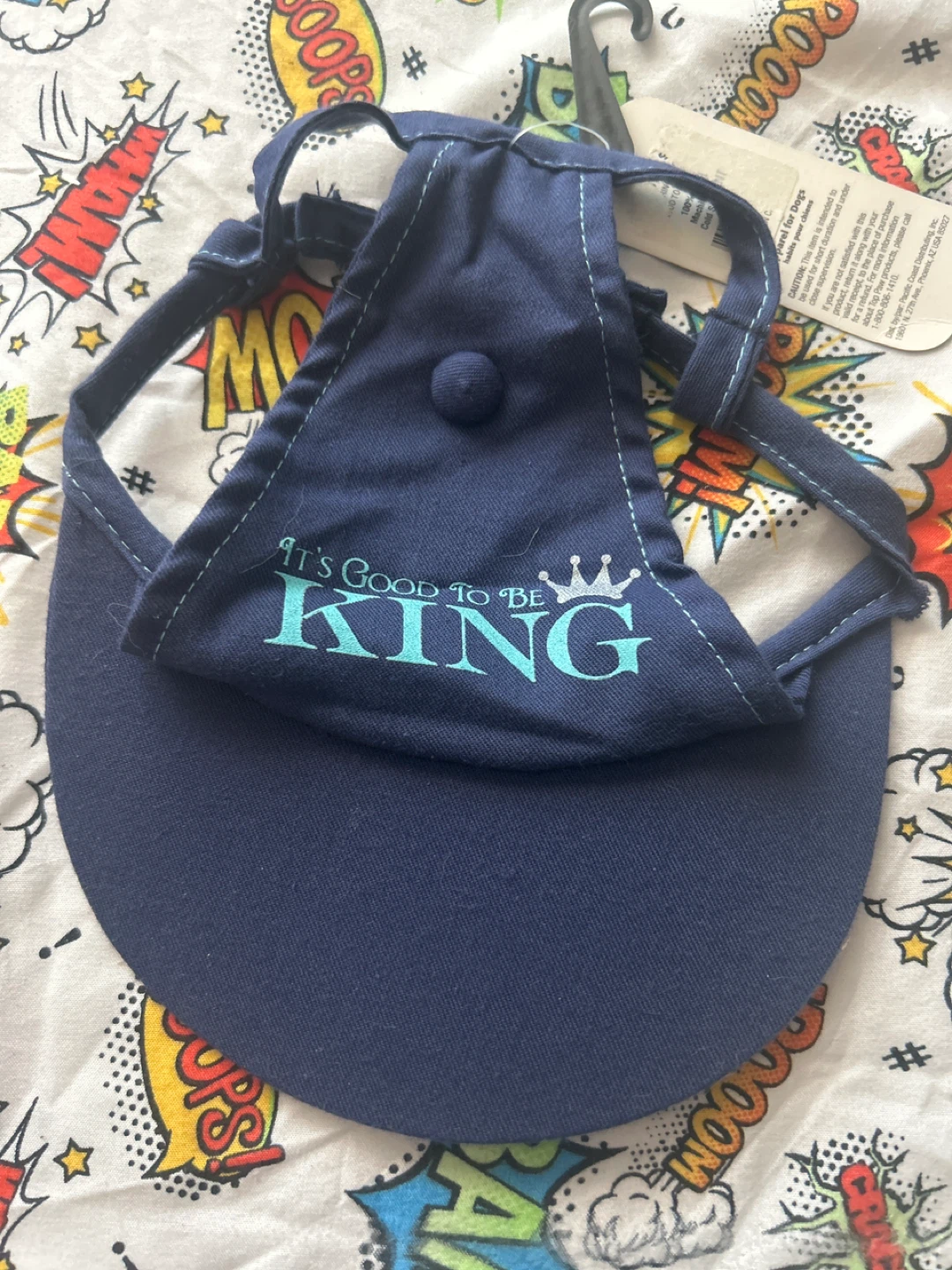 Top Paw Dog Hat - Large, Blue