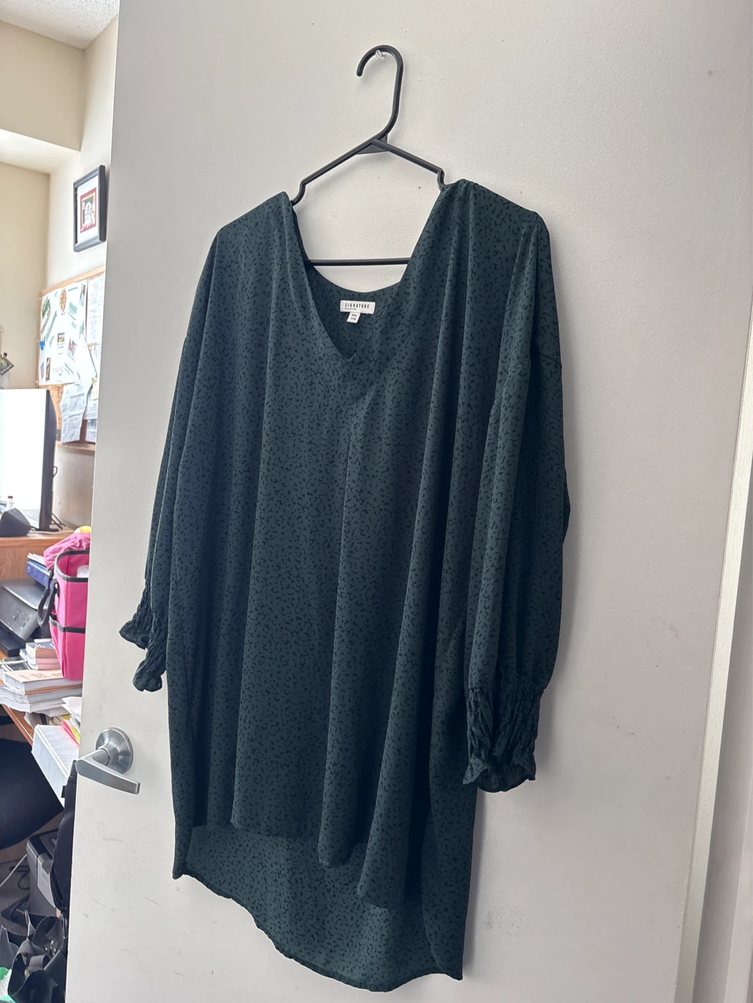 Signature Plus Women's Blouse - Dark Green - photo 2