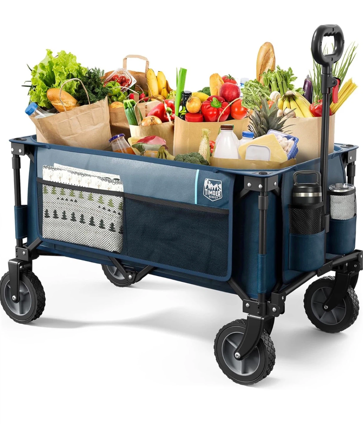Timber Ridge Blue Folding Camp Wagon - photo 3