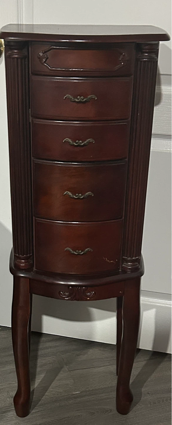 Hives and Honey Morgan Jewelry Armoire - Antique Cherry