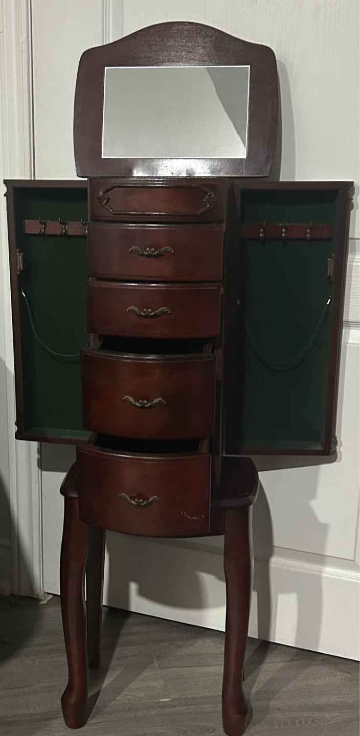 Hives and Honey Morgan Jewelry Armoire - Antique Cherry - photo 2