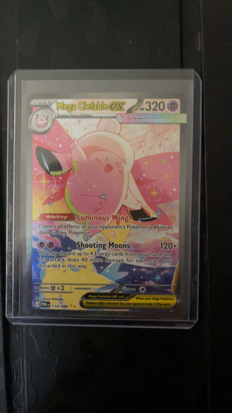Pokemon Card - Mega Clefable EX