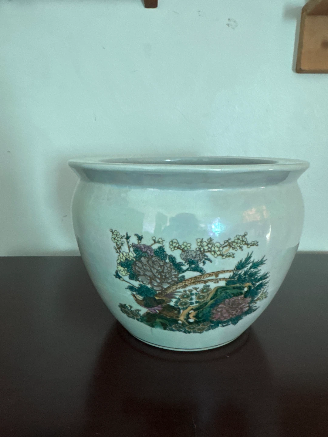 Decorative Fish Bowl Planter