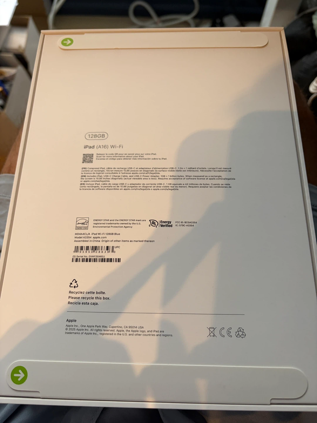 Apple iPad (10th gen) Wi-Fi 128GB Blue - photo 2