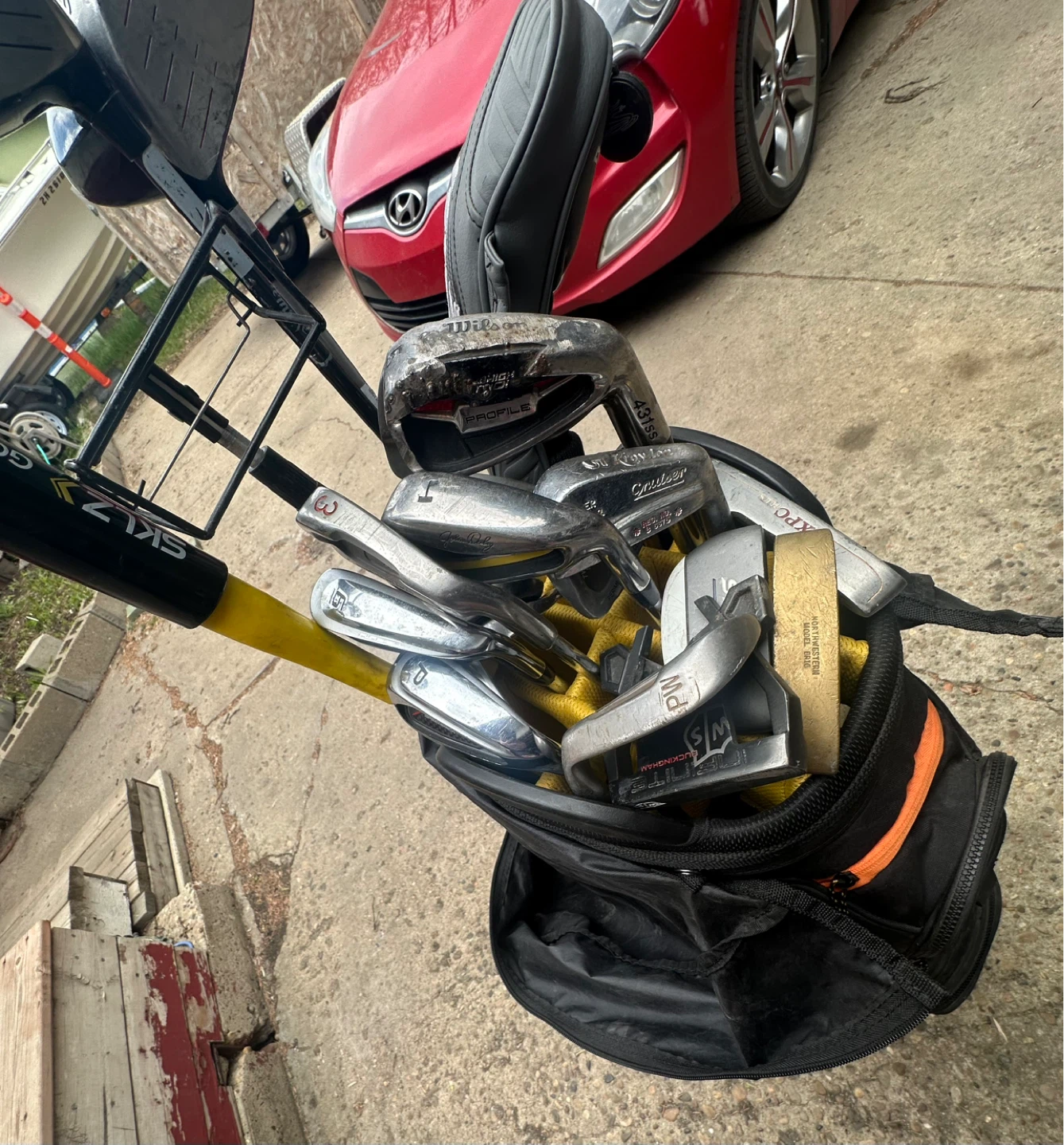 Golf bag with everything - photo 3