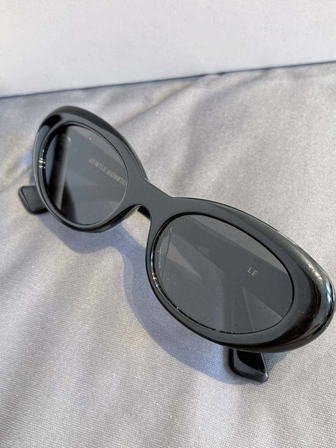 Gentle Monster Black Oval Sunglasses - photo 5