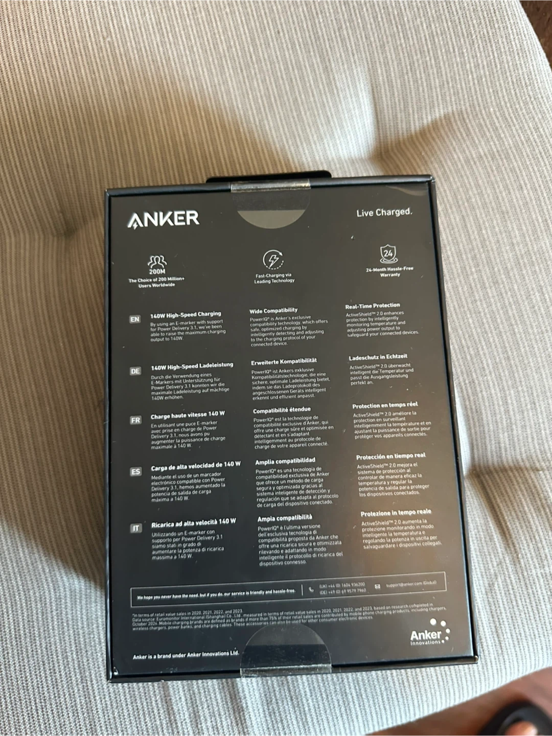 Anker 737 Power Bank (PowerCore 24K) 140W - photo 2