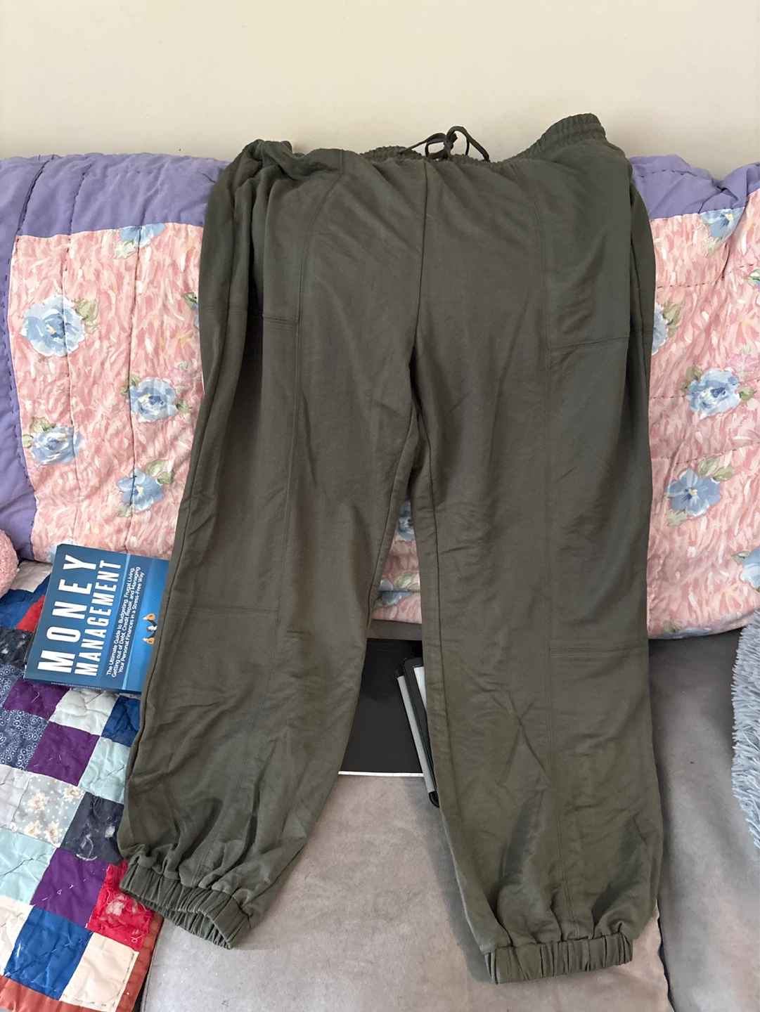 Khaki Jogger Pants - Size Large - photo 2