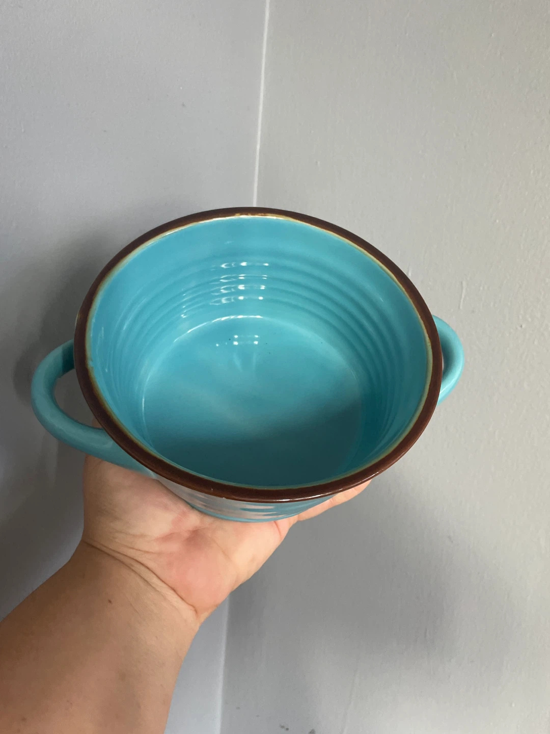 Set of 4 Blue Soup Bowls - photo 5