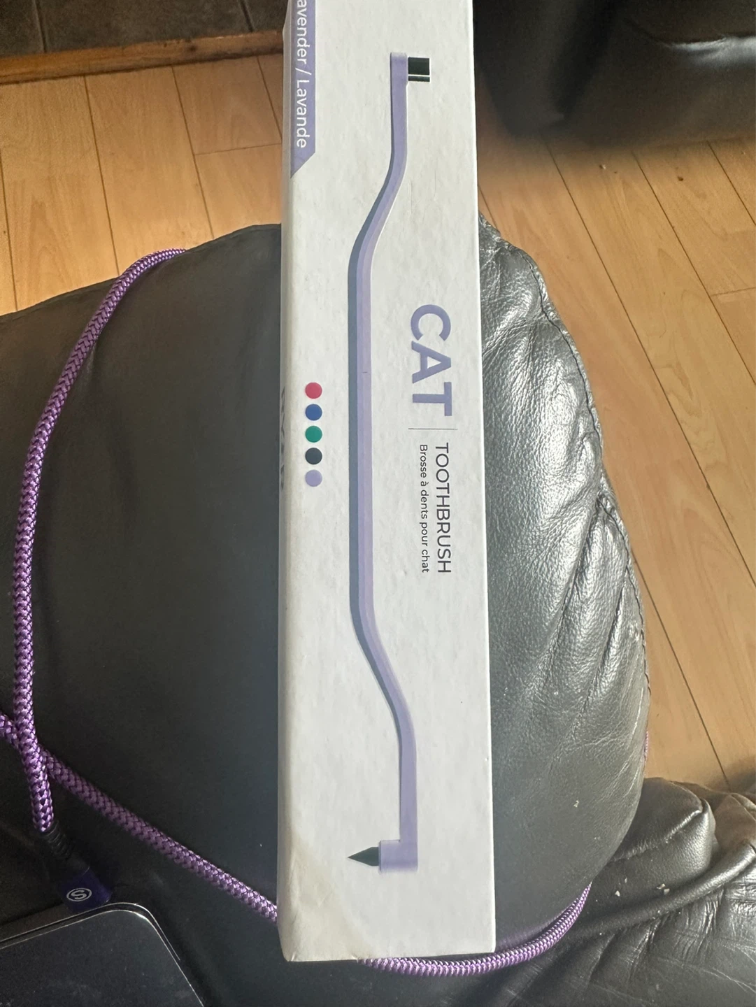CAT TOOTHBRUSH Lavender