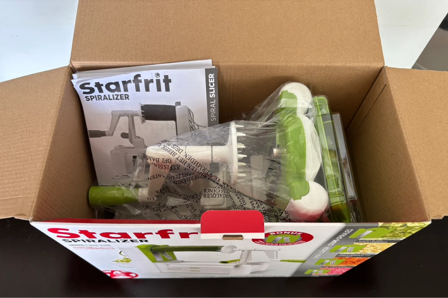 Starfrit Spiralizer with 4 Blades - photo 2