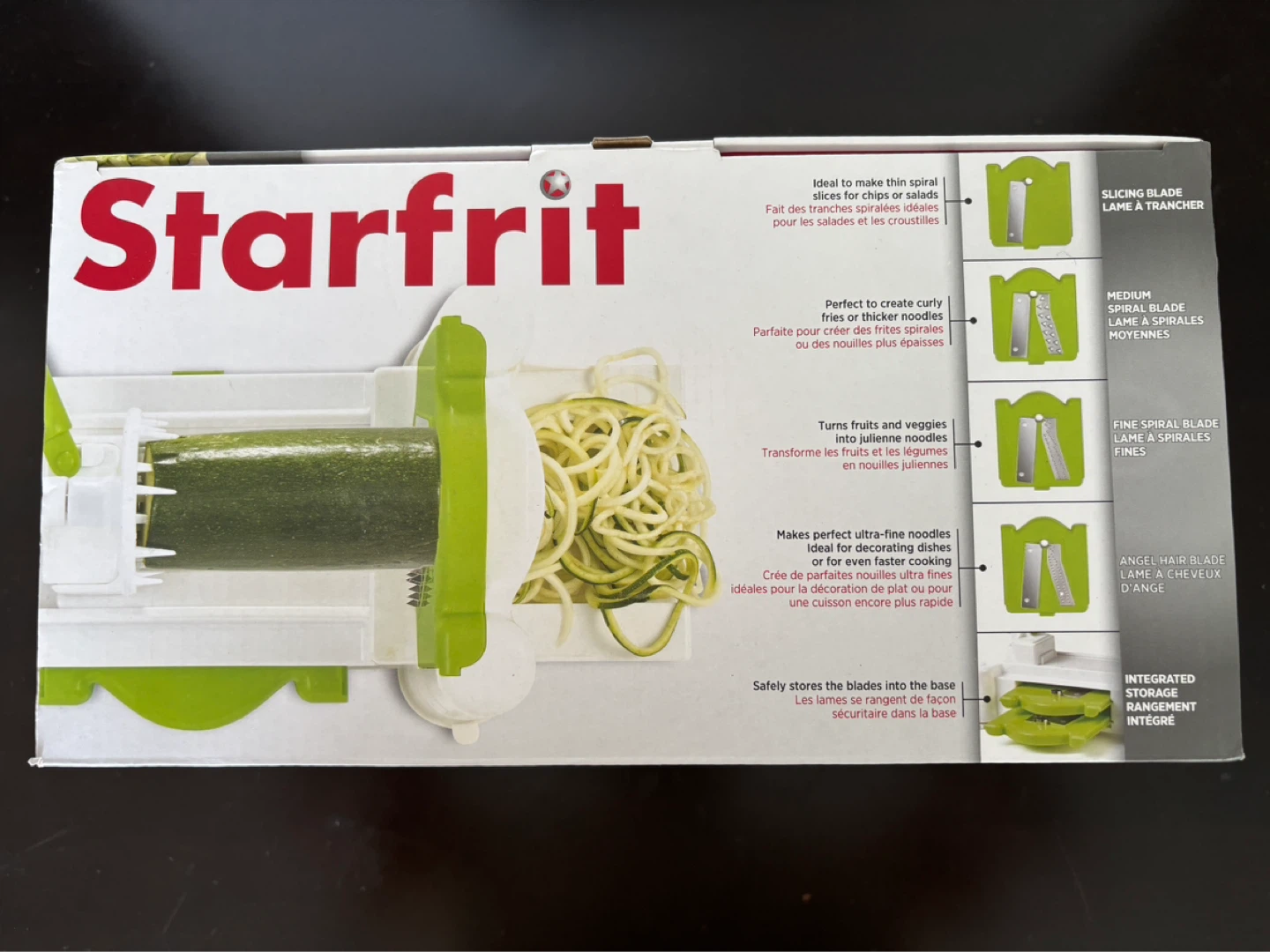 Starfrit Spiralizer with 4 Blades - photo 4