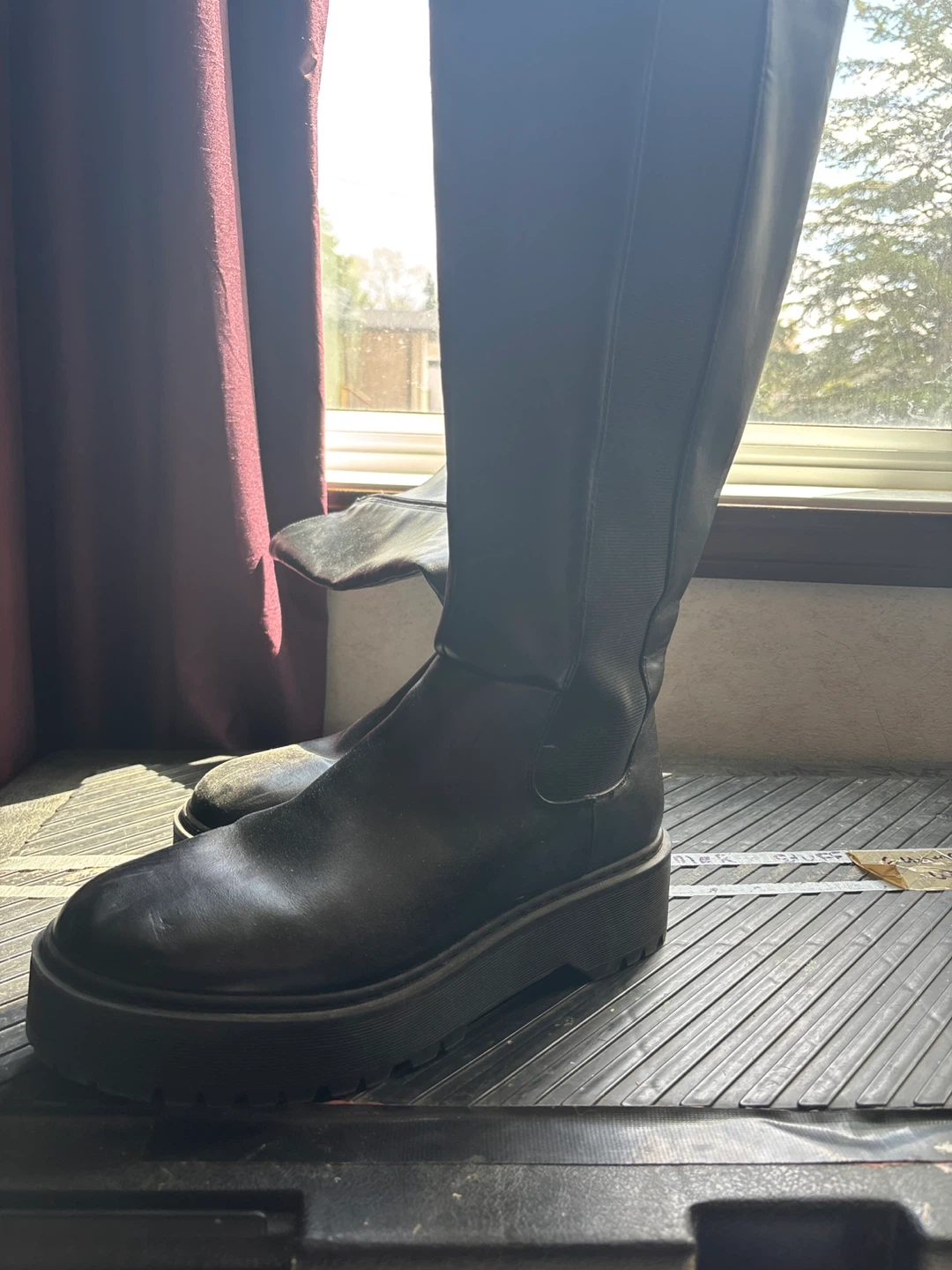 Madden NYC platform boots