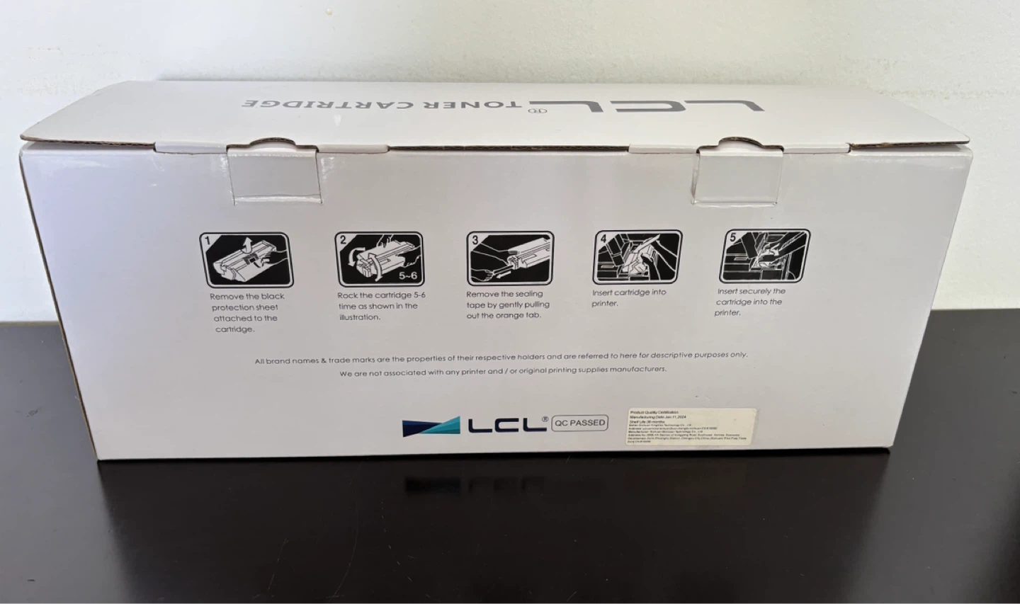 LCL Cyan Toner Cartridge LCL-CF401X/CF401A 2.3K - photo 3