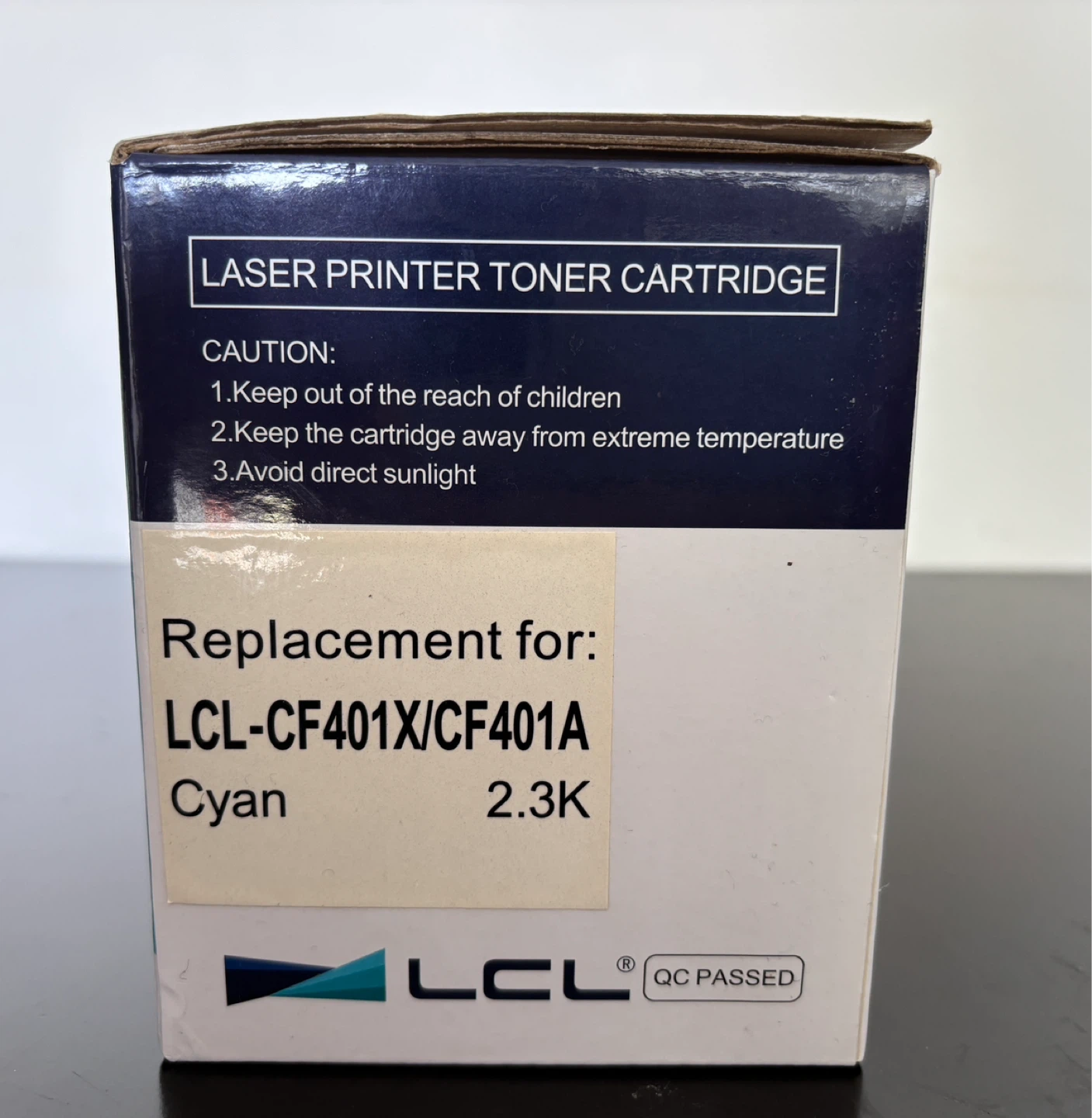 LCL Cyan Toner Cartridge LCL-CF401X/CF401A 2.3K - photo 2