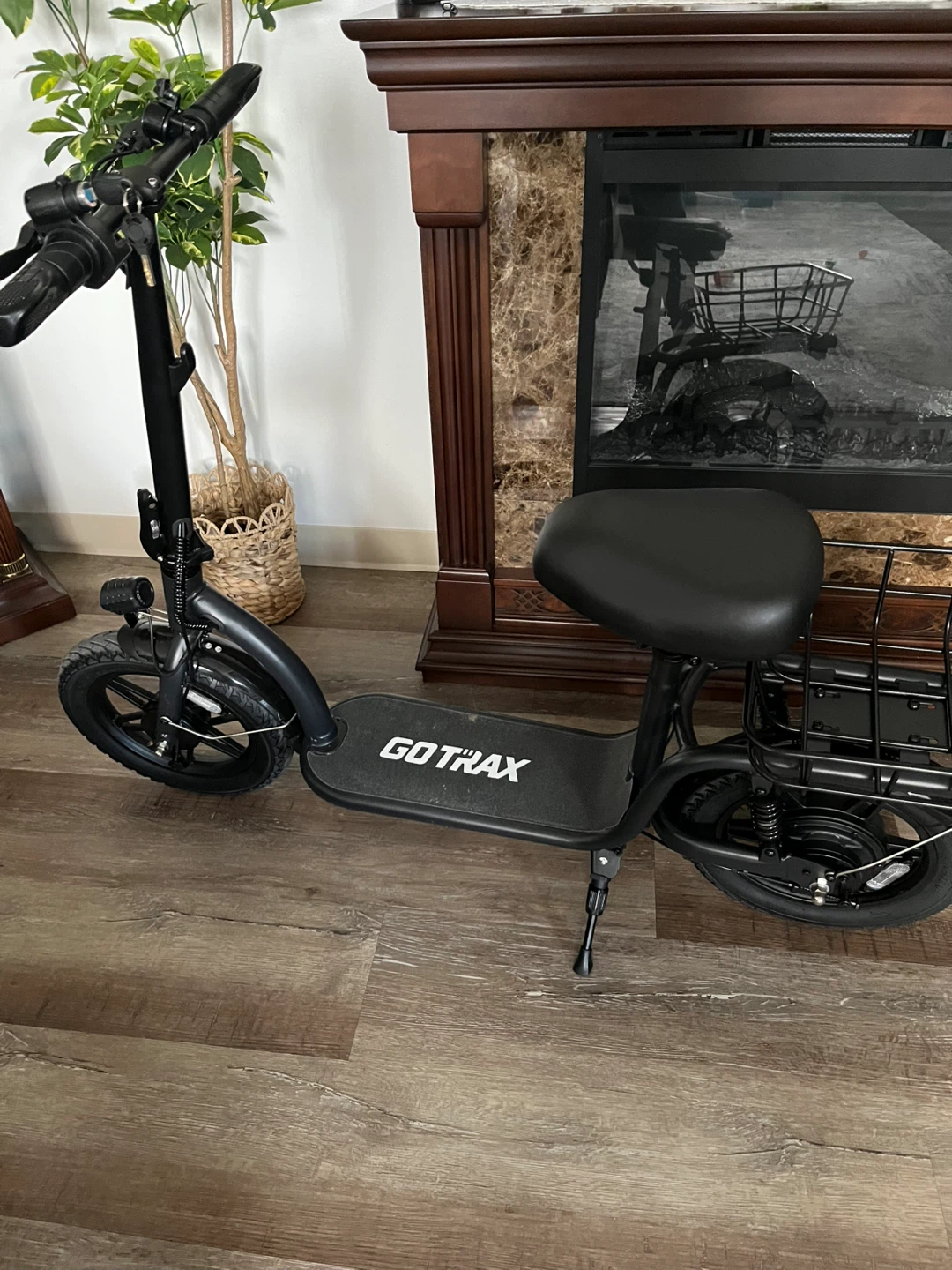 GOTRAX ASTRO Electric Scooter with Basket