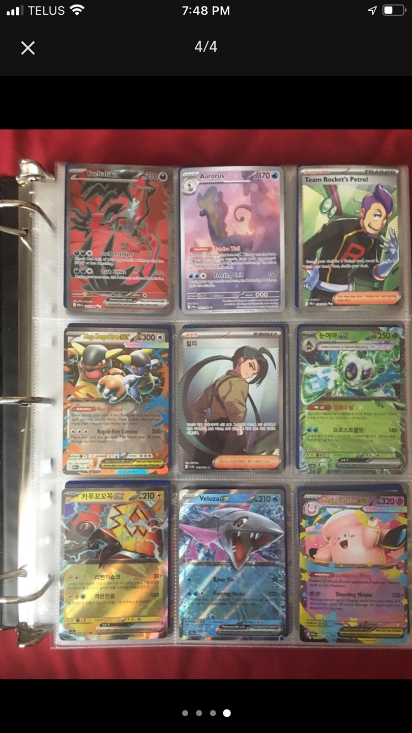 Assorted Pokémon GX Cards