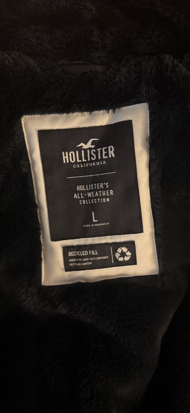 Hollister All-Weather Parka - White - Size L - photo 2