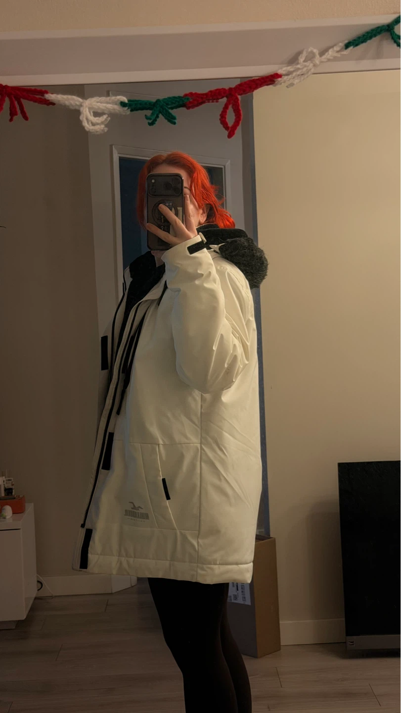 Hollister All-Weather Parka - White - Size L - photo 3