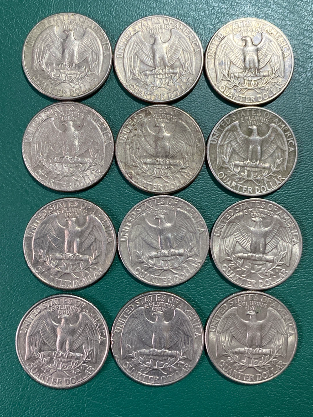 Collection of 12 US Quarters - photo 2